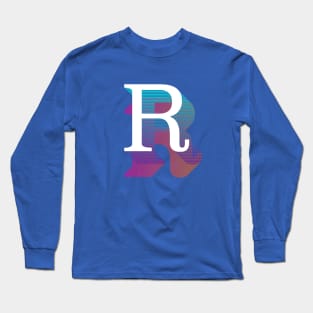 Letter R Long Sleeve T-Shirt